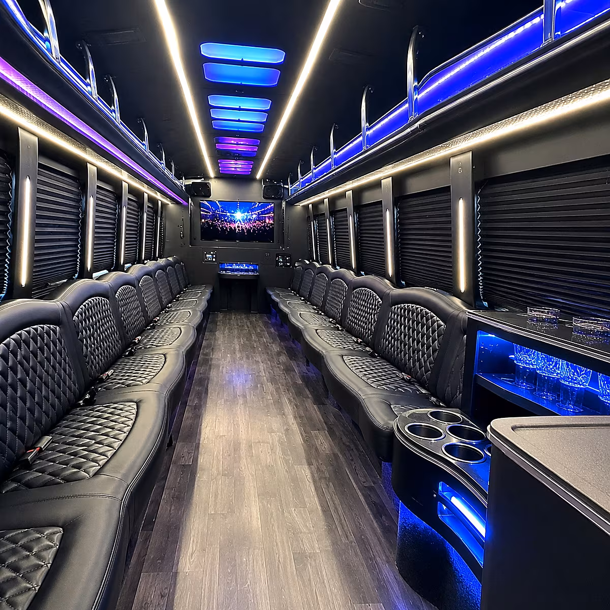 centennial party bus rentals inside