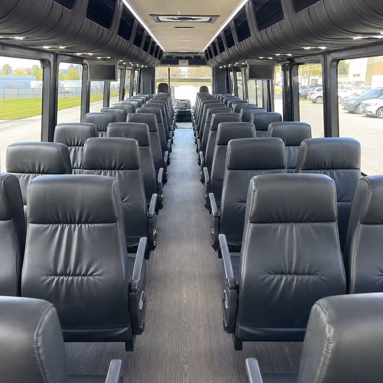 centennial wedding transportation onboard seating